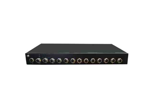 Managed 12-port Industrial Switch LGS2000-8PGE4GE-M12-M 